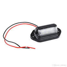 White 6 Led License Plate Light Bulb For Cars Motorcycles Boats Truck Trailer Car Lamp Car Lamps From Ordermix 1 31 Dhgate Com