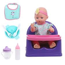 2 spoons, 2 plates included! 12 Best Baby Doll High Chairs Your Kid Will Love 2021