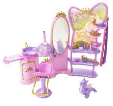 Mattel N5030 Accessoire Poupee Barbie Salon De Coiffure Raiponce Amazon Fr Jeux Et Jouets Poupees Barbie Maison De Poupee Princesse Poupees Disney