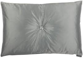 claudi exclusive cushions cianna silver 40x60 cm with swarovski raambekleding lampen decoratie