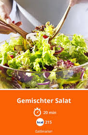 Gemischter Salat Rezept Gemischter Salat Salat Vorspeisen Rezepte