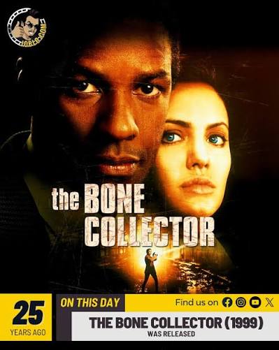 JoBlo.com | 25 years ago today, The Bone Collector (1999) was released! 🎥  #JoBloMovies #JoBloMovieNetwork #TheBoneCollector #DenzelWashington...