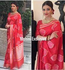Aishwarya Rai Silk Saree Saree Look Saree Hairstyles Saree Designs