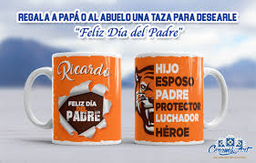 Unique feliz dia del padre stickers featuring millions of original designs created and sold by independent artists. Ceramikart Gt Regala A Papa O Al Abuelo Una Taza Para Facebook