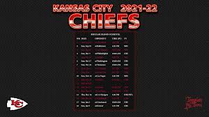 Find the best kc chiefs wallpaper and screensavers on getwallpapers. 2021 2022 Kansas City Chiefs Wallpaper Schedule