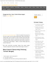 We did not find results for: Pdf Penggunaan Kata About Dalam Bahasa Inggris Cara Mudah Belajar Bahasa Inggris Near Fare Academia Edu