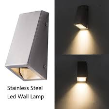Hot Sell Led Wall Outdoor Light 304 Stainless Steel Down Light Sconce Wall Lamps Decorative Lig Led Wall Lights Outdoor Wall Lamps Modern Outdoor Wall Lighting