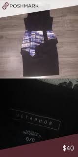 Misses Black Dress Nwt Nwt Size Misses Small Dress Is Black But Of Course Has The Colorful Part Metaphor Dresses Black Dress Small Dress Black