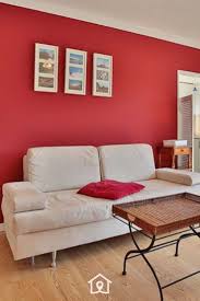 Akzentwand Rot Wandfarbe Wohnzimmer Wohnzimmer Einrichten Akzentwand