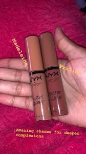 Nyx Butter Gloss Lipstick For Dark Skin Dark Skin Makeup Skin Makeup
