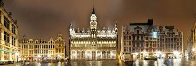 Grand Place North Side With Maison Du Roi Broodhuis In The Centre Brussels Belgium Places Grands Brussels Belgium