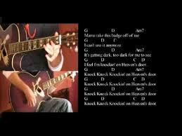 How To Play Knocking On Heavens Door On Guitar Pin On Beginner Guitar Lessons