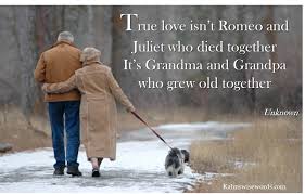 Growing Old Together Kahn S Wise Words Kahnswisewords Com Old Couple In Love Growing Old Together Growing Old
