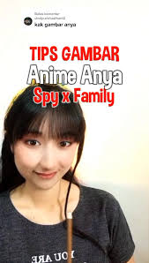 Tips Menggambar Anime Anya dari Spy x Family