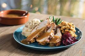 Turkey, gravy, stuffing, potatoes, veggies, and pie. These Restaurants Are Open For Thanksgiving 2019 In Corpus Christi
