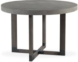 Dining Room Furniture Malibu Round Counter Height Concrete Top Table Gray Counter Height Dining Table Concrete Top Dining Table Dining Table In Kitchen