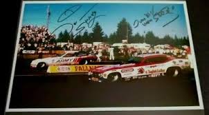Tom mongoose mcewen '57 chevy funny car world's fastest '57 chevy number: Don Snake Prudhomme Tom Mcewen Signed Nhra Vtg Funny Car Drag Racing Photo 28 99 Picclick