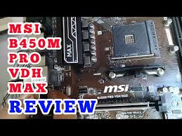 Its four memory slots support a max of 64gb of ddr4 ram that can be overclocked up to 4133 mhz. Msi B450m Pro Vdh Max Am4 Amd B450 Matx Digitec
