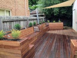 Planters instead of deck railing. 32 Ingenious Diy Built In Planters For Small Space Gardens Diy Crafts