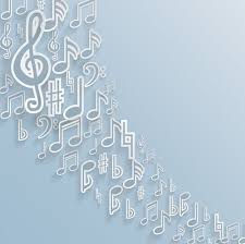 Elegant Music Note Background Vector Set 01 Vector Background Free Download Partituras Notas Musica Bordes