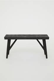 Mango Wood Bench Black Home All H M Gb Wood Bench Mango Wood H M Home