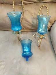 Like, indoor wall sconces, outdoor wall sconces are available in a variety of styles and finishes, making them both functional and beautiful. Pair Vintage Home Interiors Candelabra Design Wall Sconce With Votive Cups Ebay