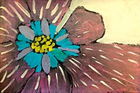 Studying georgia o'keeffe gives pupils another opportunity to explore how colours make one feel. Georgia O Keefe Flowers On Roofing Felt Things To Make And Do Crafts And Activities For Kids The Crafty Crow