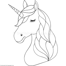 Unicorn Coloring Pages Head Getcoloringpages Org Alluring For Kids Unicorn Coloring Pages Easy Coloring Pages Unicorn Painting