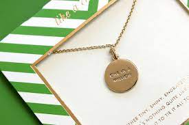 Take it a step further with one of our designer handbags and a statement top or party. Kate Spade One In A Million Initial Pendant Necklace