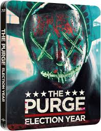 The Purge Election Year Blu Ray Steelbook Zavvi Exclusive Uk Hi Def Ninja Pop Culture Movie Collectible Community