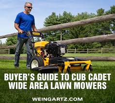Download manuals & user guides for 1 devices offered by cub cadet in edger devices category. Buyer S Guide To Cub Cadet Wide Area Lawn Mowers Weingartz