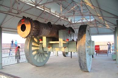 The historic Jaivana Cannon, AI generated