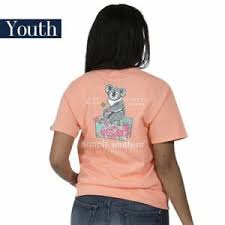 Details About Youth Koala Bear Simply Southern Tee Shirt