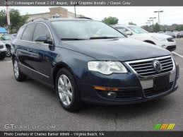 Blue Graphite Metallic 2007 Volkswagen Passat 2 0t Wagon Classic Grey Interior Gtcarlot Com Vehicle Archive 6536139 Volkswagen Volkswagen Passat Wagon