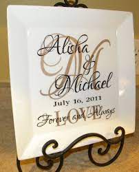 After a year of watching people delay or cancel weddings due to the pandemic, with things finally returning to normal. Personalized Wedding Gift Plate Anniversary Gift For Couple Etsy Personalized Wedding Gifts Couple Personalized Wedding Gifts Unique Wedding Gifts