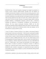 Yes, you need an outline or a mind map. Self Reflection Essay Mgmt5050 Docx Self Reflection Essay Now It Comes To The End I Am Be Able To Conclude That This Subject Served Me Extremely Well Course Hero