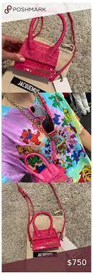 Jacquemus Le Chiquito Mini Pink Croc Bag Jacquemus Bag Mini Pink Jacquemusbagminipink Jacquemus Le Ch In 2021 Le Chiquito Jacquemus Le Chiquito Jacquemus Bag Mini