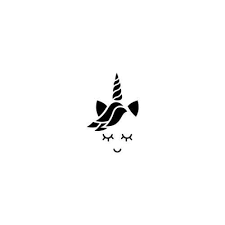 Cute Unicorn Tattoo Easy Ink Unicorn Tattoos Henna Tattoo Designs Dream Tattoos