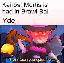 He has a fast movement speed (same as mortis's super is releasing a swarm of bats that attack in a straight line. Kairostime Gaming On Twitter I Actually Don T Know Playing Mortis In Bball On The Ladder Is Very Different Than Facing A Pro Team Yde Is An Exception To The Stats That Show