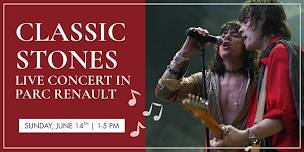 Classic Stones Live Concert in Parc Renault
