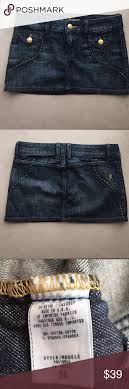 Guess By Marciano Mini Jean Skirt New No Tags Size 26