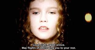 Good Night Sweet Prince May Flights Of Devils Wing You To Your Rest Claudia Interview With Interview With The Vampire The Vampire Chronicles Vampire Movies
