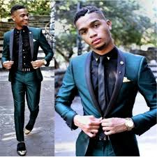 Whether you're a guest, groom or best man, shop men's wedding suits online at matalan. Green Satin Men S Suits Wedding Tuxedos Formal Groom Slim Fit Shawl Lapel Custom Ebay