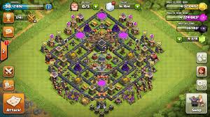Susunan base th 9 farming: Kumpulan Formasi Base Terbaik Town Hall 9 Clash Of Clans Levatra