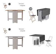 Folding drop leaf table blends in with basic furniture that is used in the dining room to make it complete. Westwood Dining Table And 4 Chairs Set Folding Drop Leaf Butterfly Kitchen Ds16 Ebay