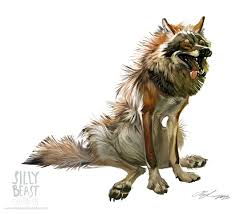 Art Illustration Animal Wolf Silly Beast Illustrations Animal Sketches Animal Art Animal Drawings