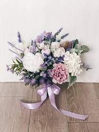 Wedding Bouquet Bridal Bouquet Lavender Lilac Bridesmaids Etsy Purple Wedding Bouquets Lavender Wedding Bouquet Lavender Wedding Flowers