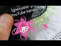 Goren Masallah Dedi Igne Oyasi Modeli Duz Siyah Yazmaya Cok Yakisti Handarbeitsmodel Needleslace Youtube Yazma Tig Isleri Oya