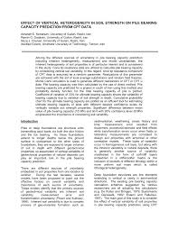 Pdf Effect Of Vertical Heterogeneity In Soil Strength On