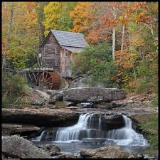 Glade Creek Grist Mill Babcock State Park West Virginia Nationalpark